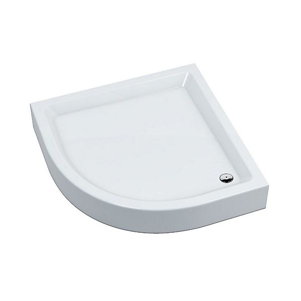 Aquabad® Duschwanne Komplettset NORMA, Viertelkreis, Acryl, günstig online kaufen