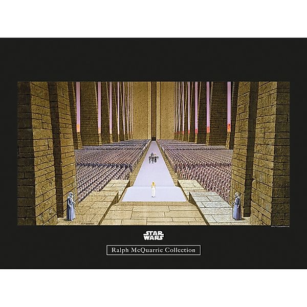 Komar Bild "Star Wars Classic RMQ Ceremony", Star Wars, (1 St.), Wandbild z günstig online kaufen