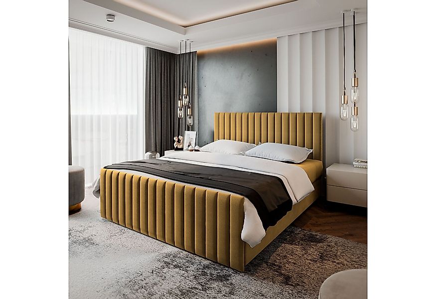 Masseno Boxbett ARION 180x200 cm mit Bonell Matratze und Topper günstig online kaufen