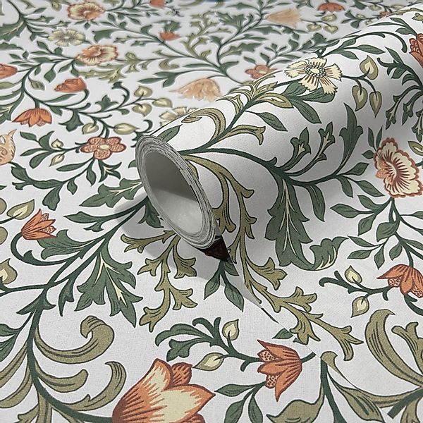 Marburg Vliestapete Blattmotiv Floral Modern 10,05 m x 0,53 m Beige günstig online kaufen