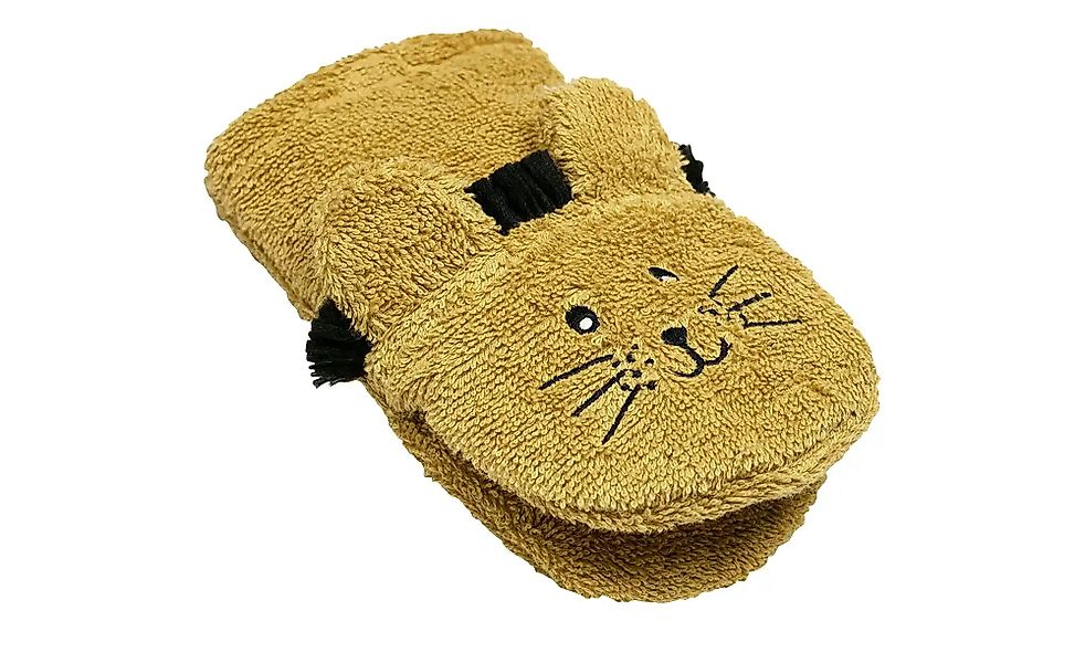 Waschhandschuh  Löwe ¦ gelb ¦ Maße (cm): B: 15 Badtextilien > Handtücher & günstig online kaufen