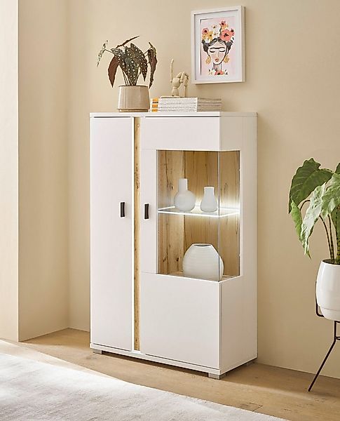 INOSIGN Vitrine "LONG ISLAND, Stauramvitrine", (1 St.), in moderner Trendfa günstig online kaufen