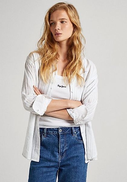 Pepe Jeans Hemdbluse "Bluse Polly" günstig online kaufen