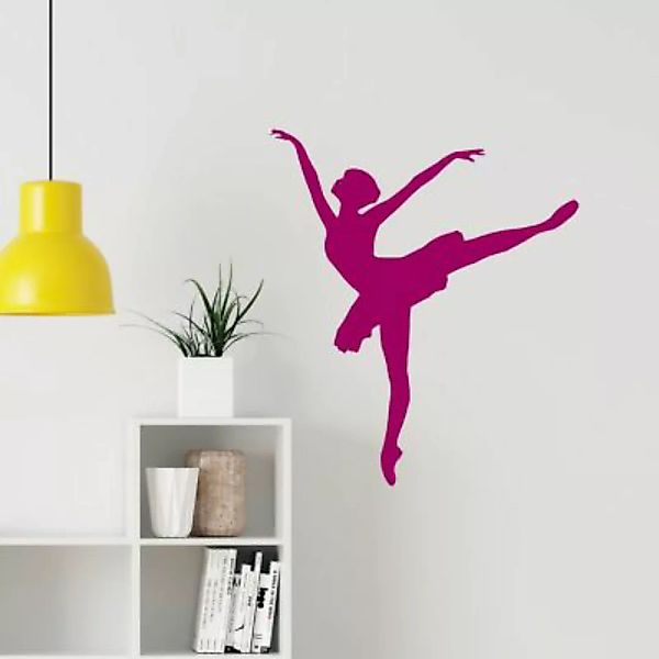 EmmiJules Wandtattoo Ballerina Tänzerin das Kinderzimmer violett Gr. 60 x 5 günstig online kaufen