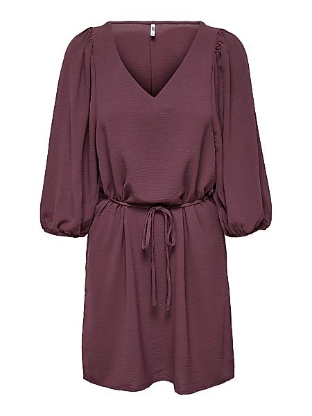 ONLY 3/4-ärmeliges Kleid Damen Rot günstig online kaufen