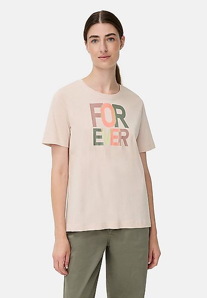 camel active Print-Shirt aus reiner Baumwolle Kurzarm Rundhals günstig online kaufen