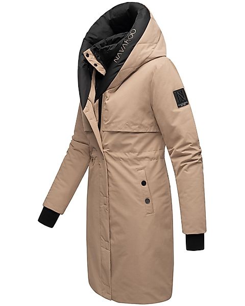 Navahoo Kurzmantel "Snowelf", Wintermantel mit hohem Kragen und großer Kapu günstig online kaufen