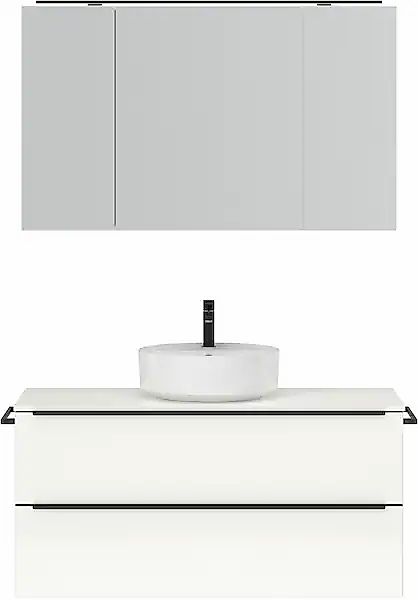 nobilia® Badmöbel-Set »Alvene« vormontiert, mit Soft-Close, 2 Stk. tlg. günstig online kaufen