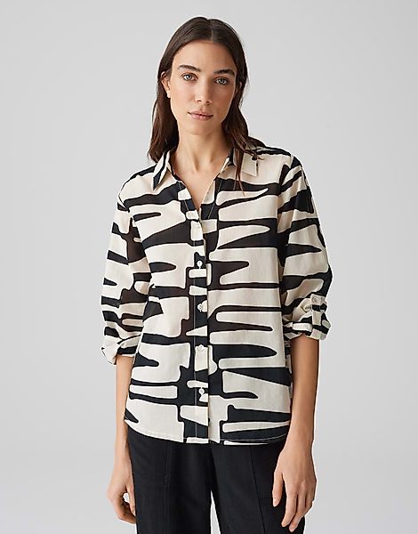 OPUS Langarmbluse FUMANI JUNGLE aus Cotton günstig online kaufen
