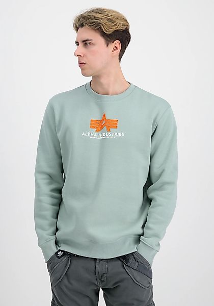 Alpha Industries Sweater "Basic Sweatshirt Rubber ML" günstig online kaufen
