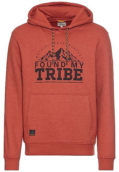 camel active Sweatshirt Sweatshirt mit Kapuze aus einem Baumwollmix günstig online kaufen