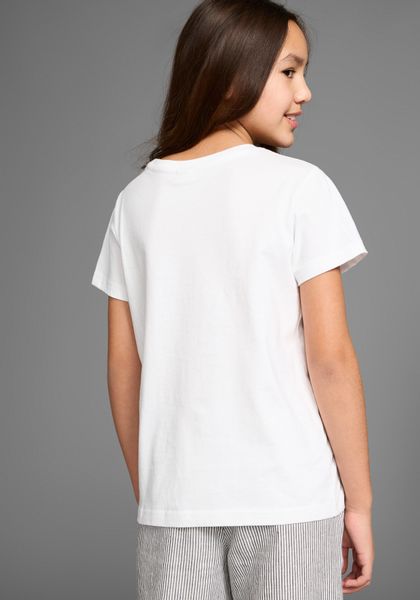 KangaROOS T-Shirt HAPPINESS COMES großer Frontprint günstig online kaufen