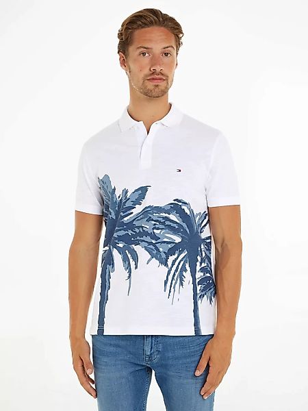 Tommy Hilfiger Poloshirt "PALM PLACEMENT PRINT REG POLO", kontrastreicher P günstig online kaufen
