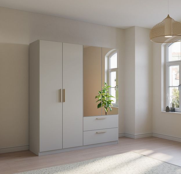 rauch Kleiderschrank "Skandi by Quadra Spin Schlafzimmerschrank" im Landhau günstig online kaufen