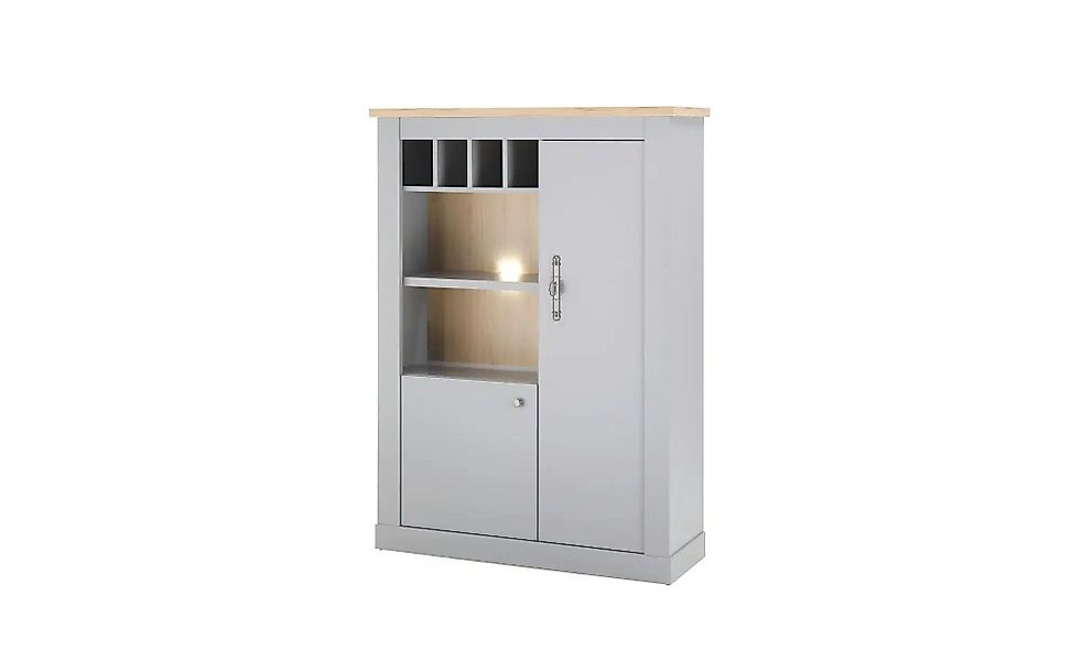 Kommode  Claira ¦ grau ¦ Maße (cm): B: 105 H: 37 Kommoden & Sideboards > Ko günstig online kaufen