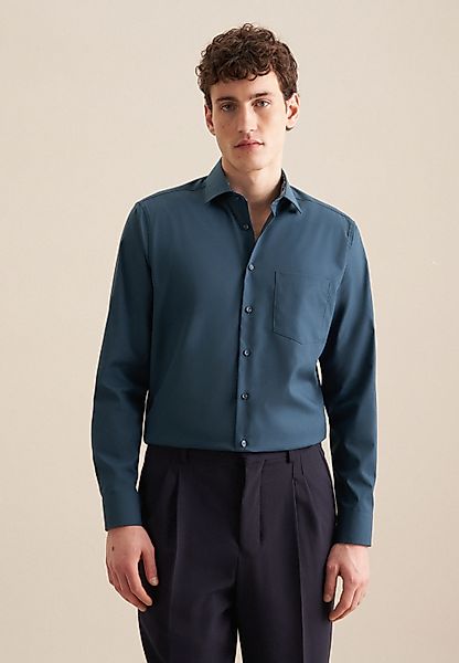 seidensticker Businesshemd "Regular" Regular 1/1 Kentkragen Uni günstig online kaufen