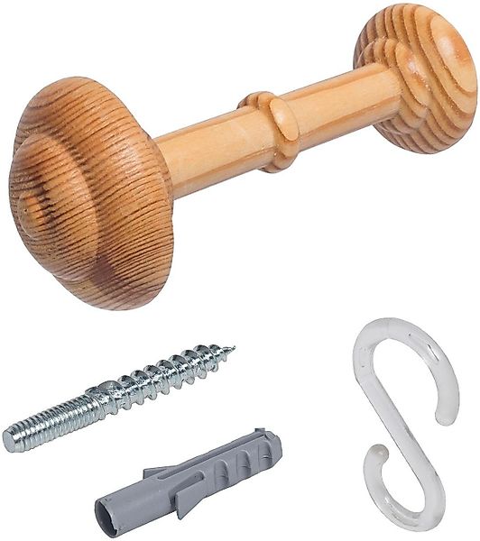 Liedeco Raffhalter, Gardinen, (1-tlg), Schalhalter 12 günstig online kaufen