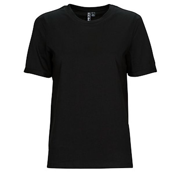 Pieces  T-Shirt PCRIA SS FOLD UP SOLID TEE günstig online kaufen