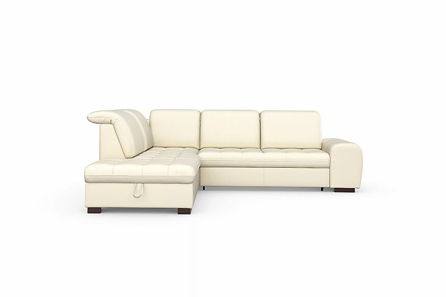 sit&more Ecksofa »Luxor L-Form«, wahlweise mit Bettfunktion, Stauraum und K günstig online kaufen