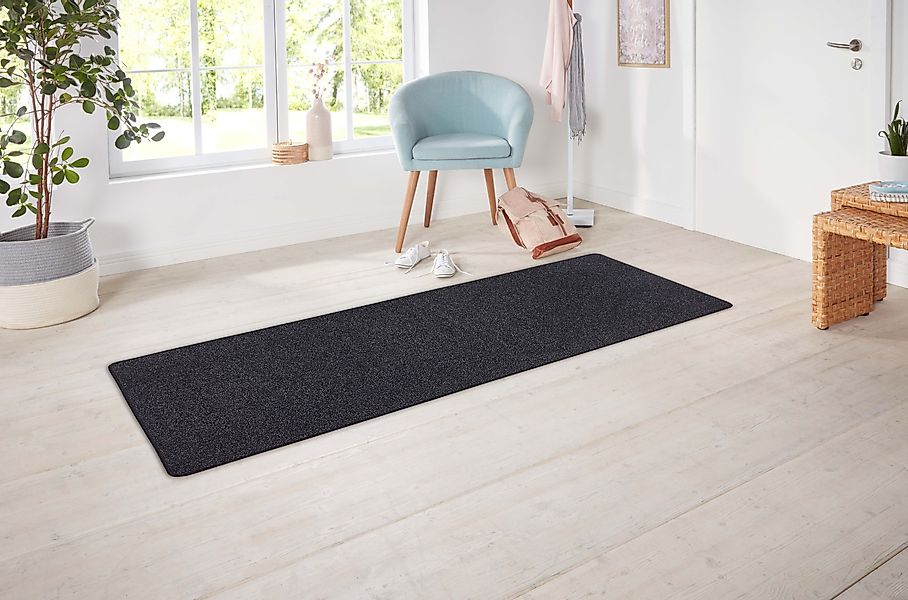Hanse Home Exclusiv Läufer »Liberty«, rechteckig, 7 mm Höhe, Uni-Meliert, r günstig online kaufen
