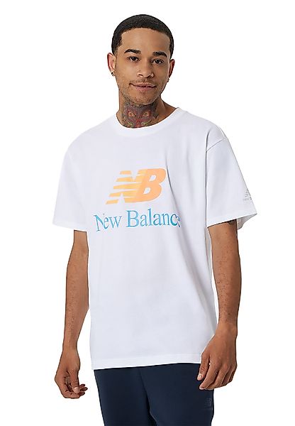 New Balance Herren T-Shirt ESS CELB SPL MT21529 WT Weiß günstig online kaufen