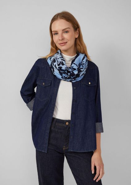 s.Oliver Loop Snood, Snood mit floralem günstig online kaufen