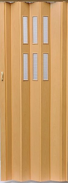 Vivaldi Falttür Schiebetür Farbe buche Fenster H. 202 cm Türbreite bis 84 c günstig online kaufen