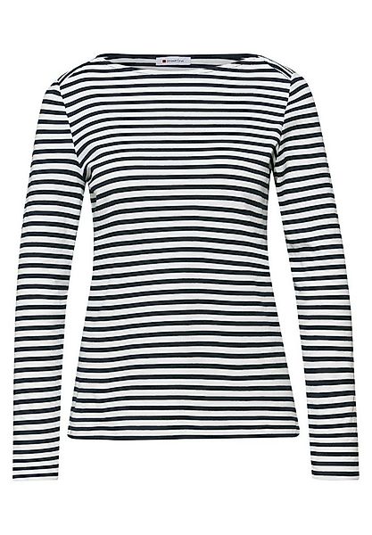 STREET ONE Langarmshirt LTD QR u-boat yds stripe shirt günstig online kaufen