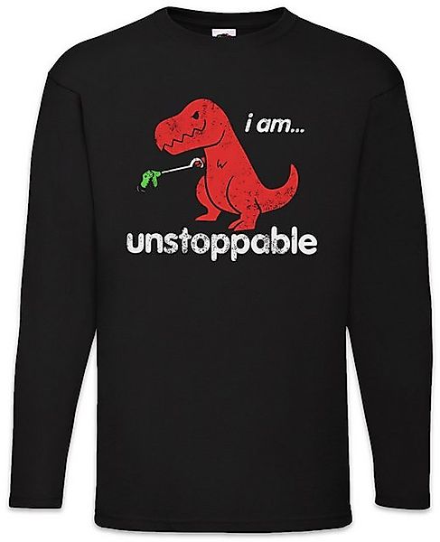 Urban Backwoods Langarmshirt I Am Unstoppable Langarm T-Shirt Tyrannosaurus günstig online kaufen