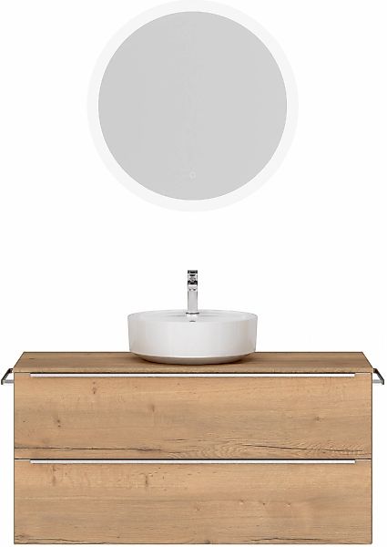 nobilia Badmöbel-Set "Alvene", (2 St., vormontiert, mit Soft-Close), inkl. günstig online kaufen