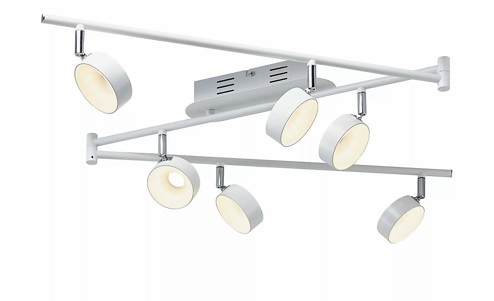 KHG LED-Spot  6-flammig weiß   ¦ weiß ¦ Maße (cm): B: 180,5 H: 21 T: 8.0 La günstig online kaufen