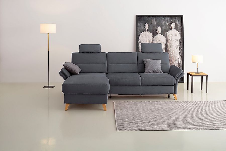 Home affaire Ecksofa Westerland L-Form, Federkern-Polsterung, günstig online kaufen