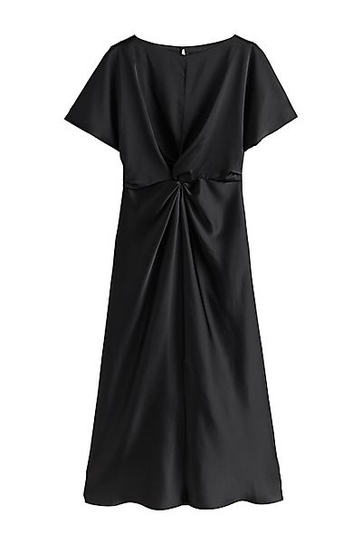 Next Midikleid Kurzärmeliges Midikleid aus strukturiertem günstig online kaufen