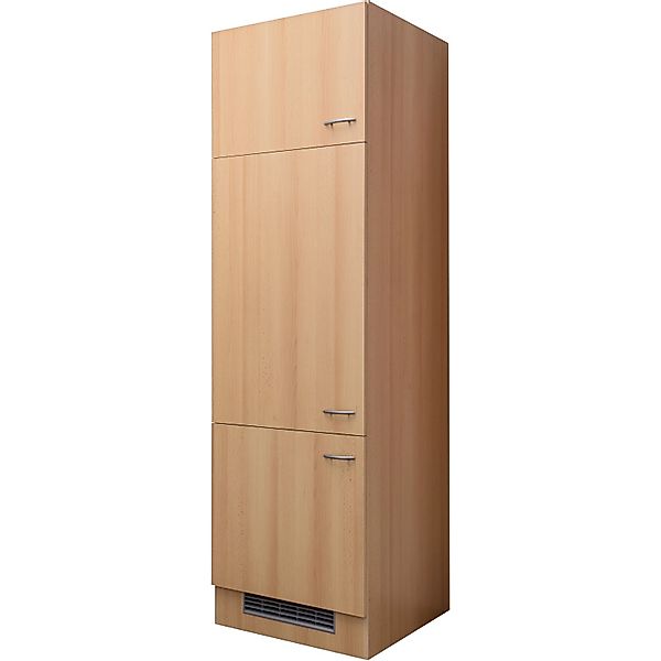 Flex-Well Classic Küchen-Geräteumbauschrank Nano 60 cm Buche Nachbildung günstig online kaufen