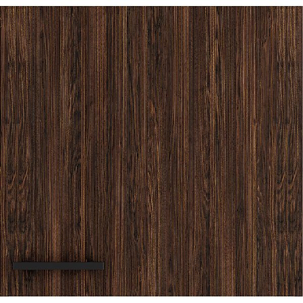 OPTIFIT Rimini409 Küchen-Oberschrank 60 cm Rillendekor Nussbaum günstig online kaufen