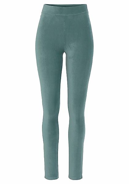 LASCANA Leggings, aus weichem Material in Cord-Optik, Loungewear günstig online kaufen