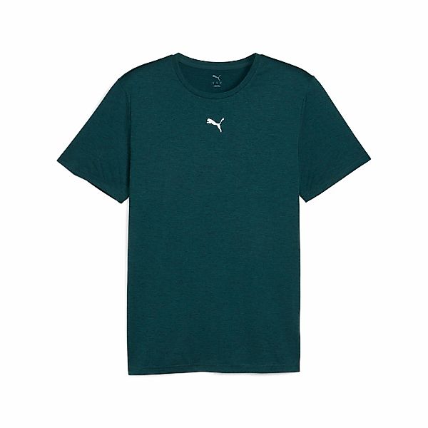 PUMA Trainingsshirt "M TAD ESSENTIALS HEATHER CAT TEE (CF SMALL CAT)" günstig online kaufen