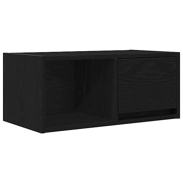 vidaXL TV-Schrank Schwarz Eichen-Optik 60x31x25,5 cm Holzwerkstoff 861438 günstig online kaufen