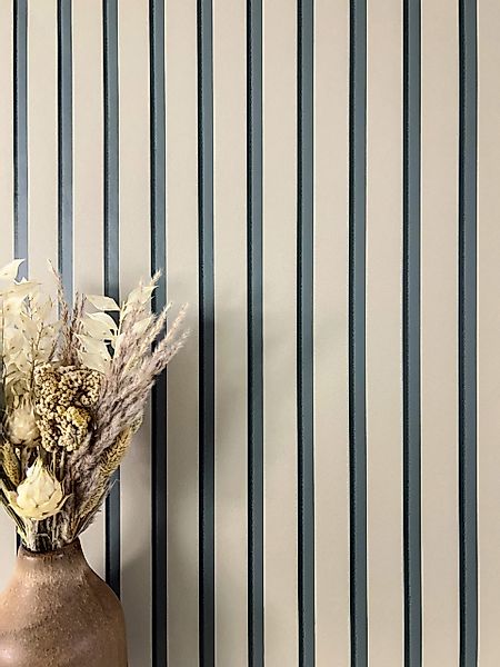Newroom Vliestapete, Beige Tapete Skandinavisch Paneele günstig online kaufen