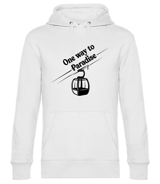 One Way To Paradise · Unisex Premium Hoodie günstig online kaufen