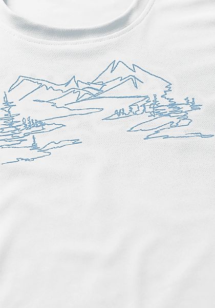 Maier Sports T-Shirt "Wilma Print" Damen Funktionsshirt, Freizeitshirt mit günstig online kaufen