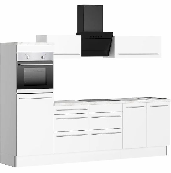 OPTIFIT Küche "Bern2", Breite 270 cm, wahlweise mit E-Geräten, Seitenverkeh günstig online kaufen