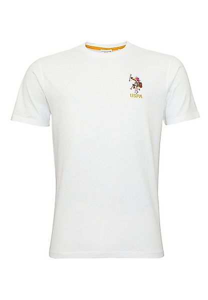 U.S. Polo Assn. T-Shirt T-Shirt Kurzarmshirt bunter Poloreiter (1-tlg., 1) günstig online kaufen