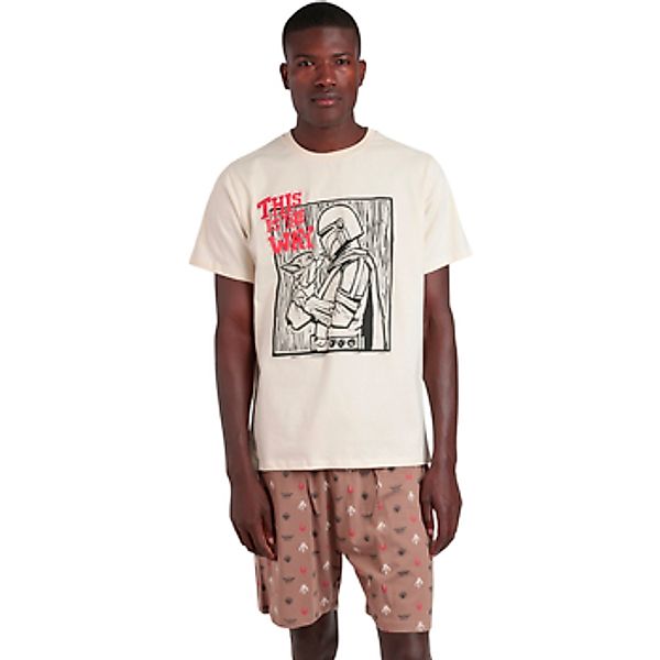 Admas  Pyjamas/ Nachthemden Pyjama Shorts T-Shirt Mandalorian Star Wars günstig online kaufen