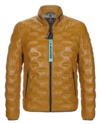 Milestone Lederjacke MSAversa in Stepp-Optik aus günstig online kaufen