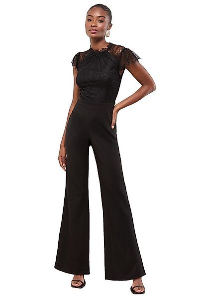 LIPSY Jumpsuit Lipsy Overall mit Stehkragen aus Spitze, Regular (1-tlg) günstig online kaufen