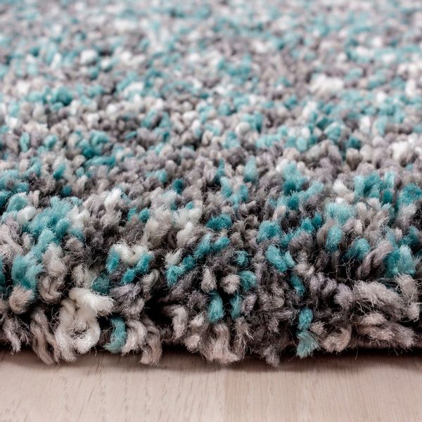 Ayyildiz Teppiche Hochflor-Teppich "Enjoy Shaggy" rund 50 mm Höhe melierter günstig online kaufen