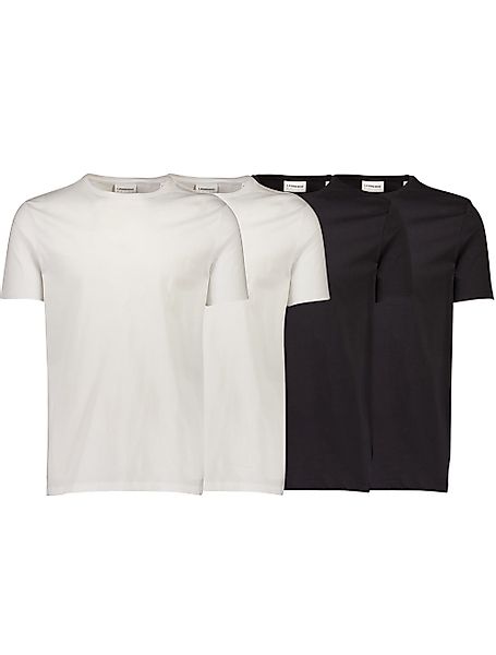 LINDBERGH T-Shirt Packung, 4 Stk. mit Rundhalsausschnitt im 4-er Pack günstig online kaufen