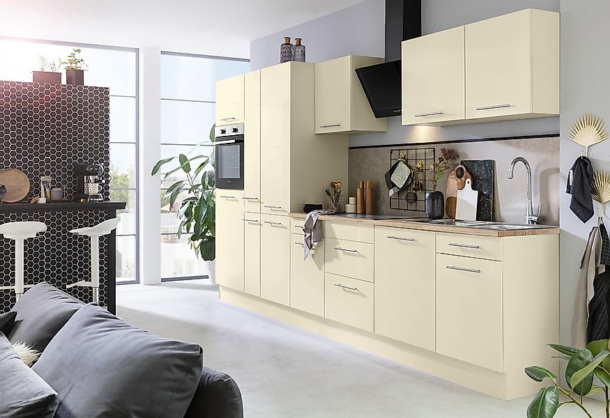 wiho Küchen Küchenzeile "Ela" Breite 360 cm, Soft-Close-Funktion, höhenvers günstig online kaufen