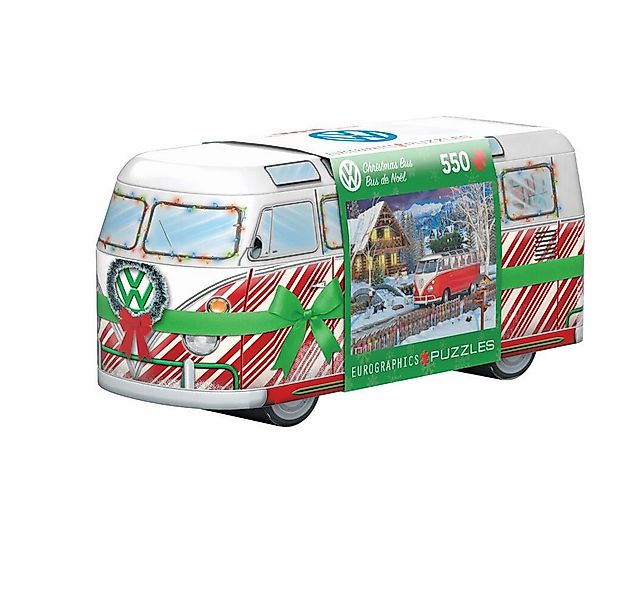 EUROGRAPHICS Puzzle VW Christmas Bus in Puzzledose, 550 Puzzleteile günstig online kaufen